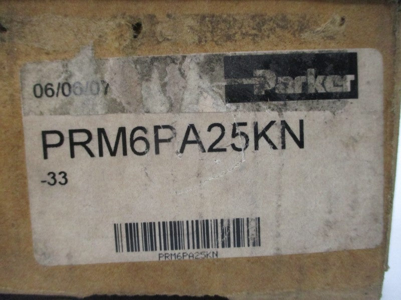 PARKER PRM6PA25KN 3000PSI NSMP