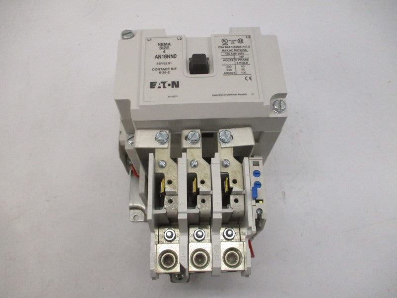 EATON AN16NN0A SER. B 110/120V 135A NSMP
