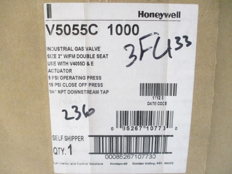 HONEYWELL V5055C1000 5-15PSI 2" NSMP
