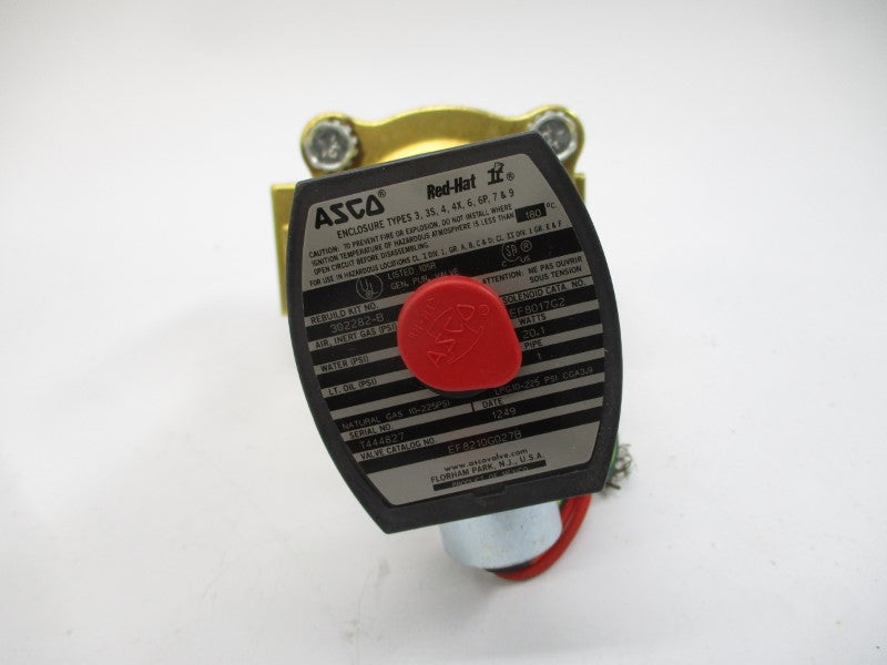 ASCO EF8210G027B 120V 10-225PSI 1" NSMP