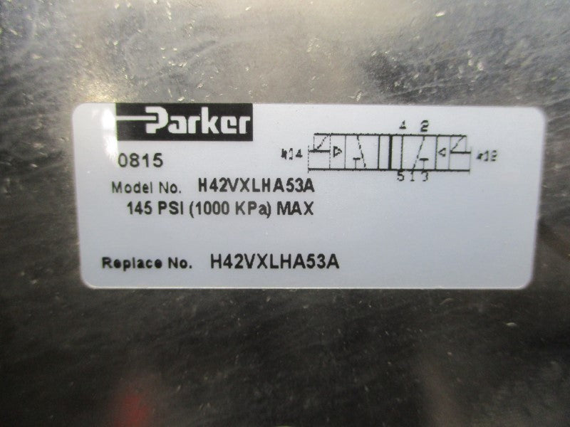 PARKER H42VXLHA53A 110/120V 145PSI NSMP