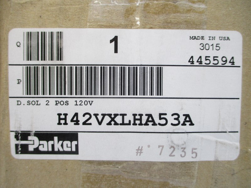 PARKER H42VXLHA53A 110/120V 145PSI NSMP