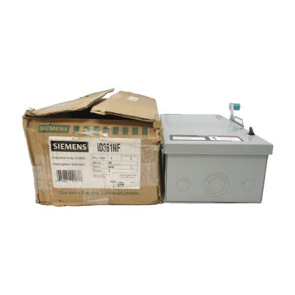 SIEMENS ID361NF 600VAC 30A NSMP