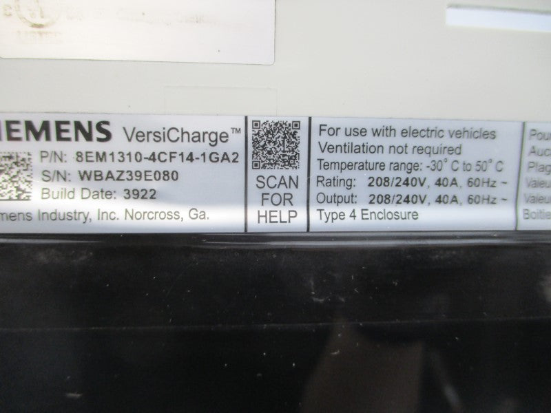 SIEMENS 8EM1310-4CF14-1GA2 208/240V 40A NSMP