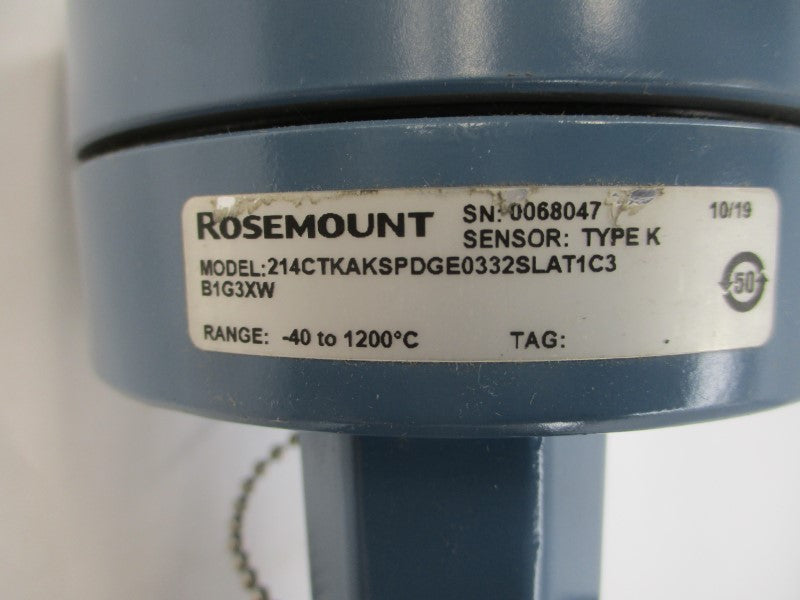 ROSEMOUNT 214CTKAKSPDGE0332SLAT1C3B1G3XW NSMP
