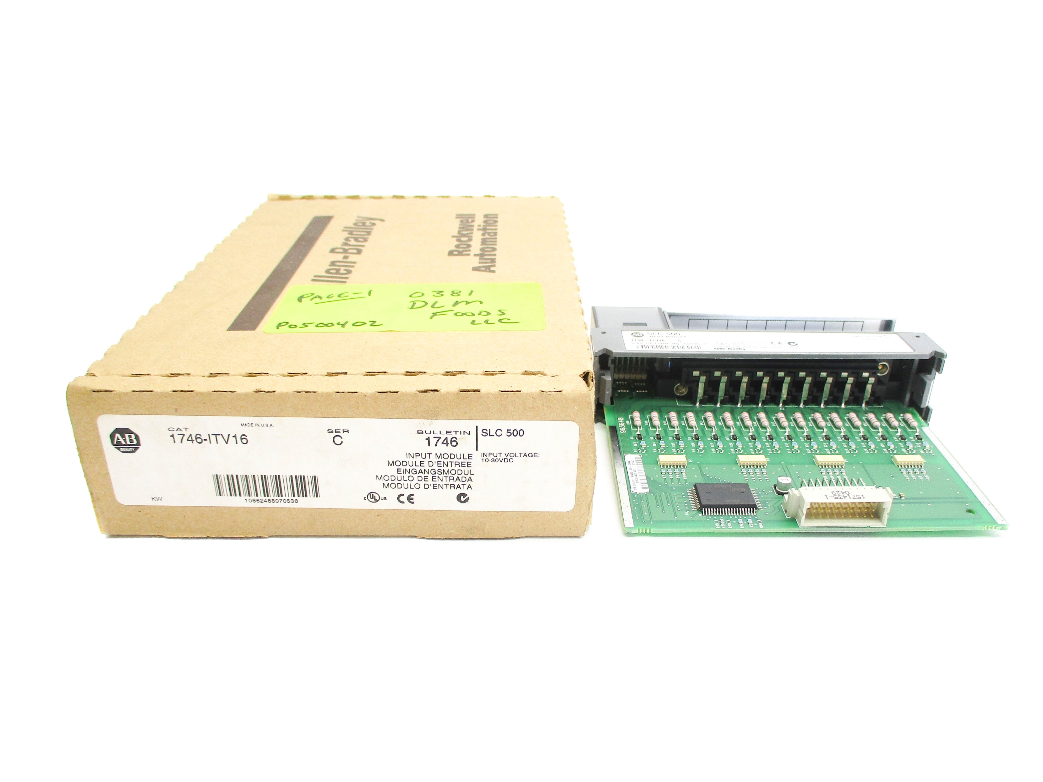 INDUSTRIAL SPARE PART 1746-ITV16 SER. C 10-30VDC NSMP