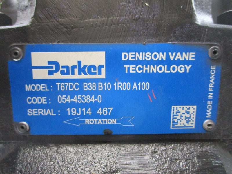 PARKER T67DCB38B101R00A100 NSNP