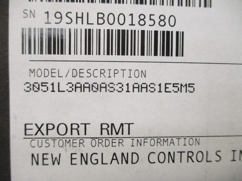 ROSEMOUNT 3051L3AA0AS31AAS1E5M5 10.5-42.4VDC 285PSI NSMP