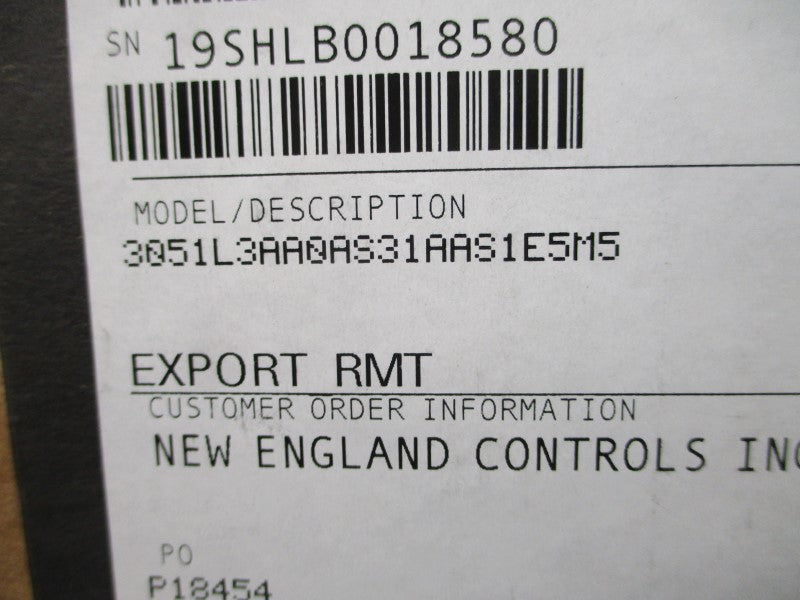 ROSEMOUNT 3051L2AA6CD31AAS1M5 10.5-42.4VDC 740PSI NSMP