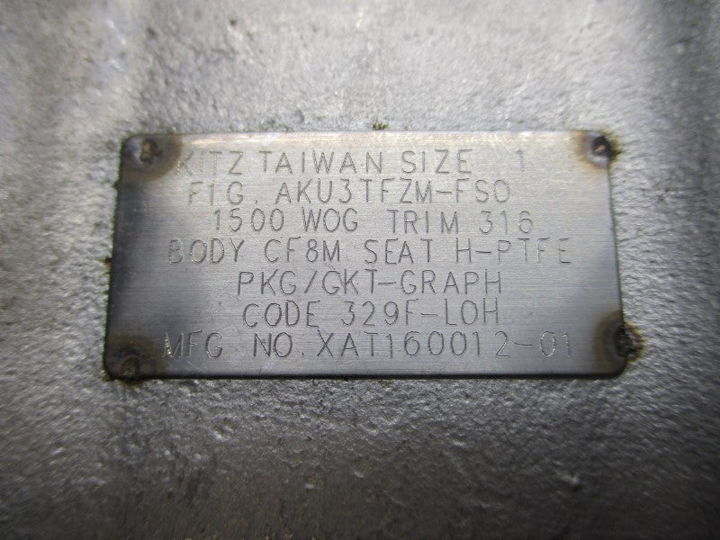 BETTIS AKU3TFZM-FS0 DD0065.B2A00K.14K0 120PSI 1" NSNP