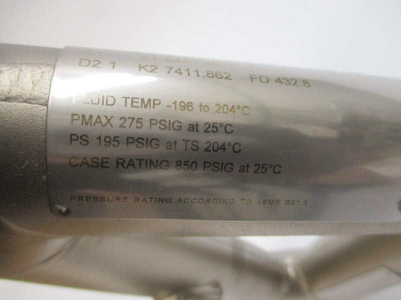 MICRO MOTION CMF025M313NJAAEZZZ 17.3V 275PSI NSMP