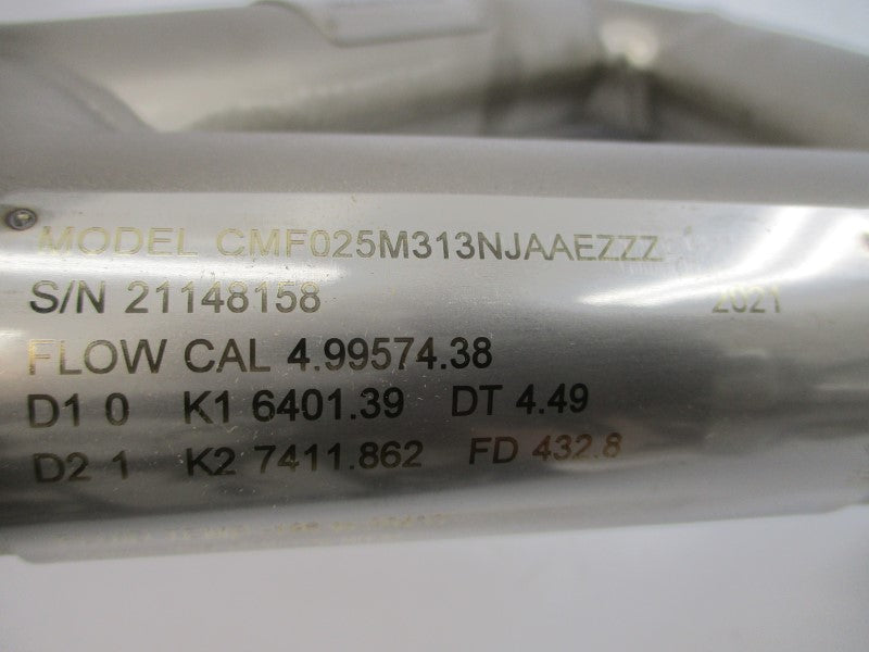 MICRO MOTION CMF025M313NJAAEZZZ 17.3V 275PSI NSMP