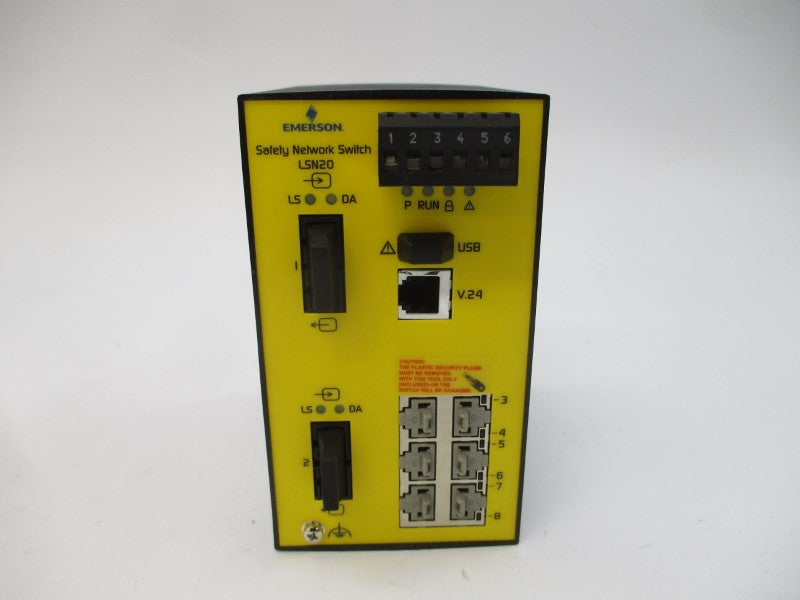 EMERSON LSN20-6TX2SM 12P7106X012 18-30VAC 0.8/0.2A NSMP