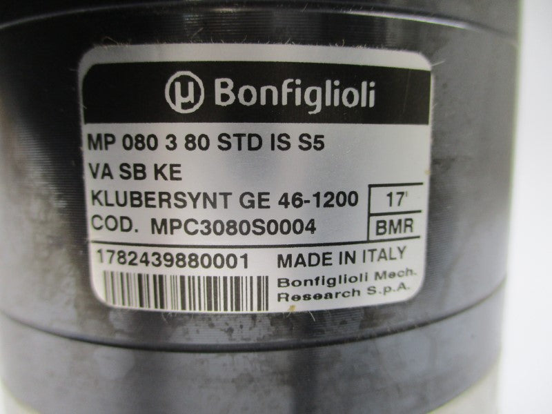 BONFIGLIOLI MP080380STDISS5 MPC3080S0004 NSNP