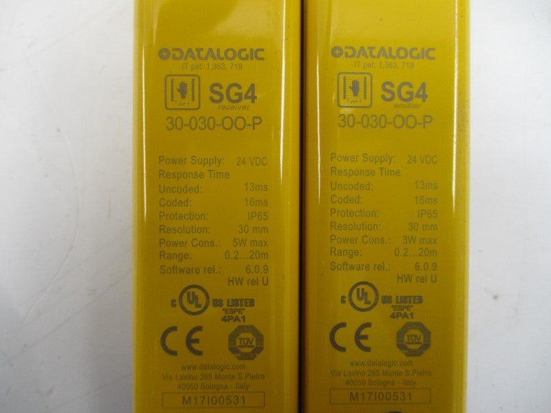 DATALOGIC SG4-30-030-OO-P 957901350 24VDC NSMP
