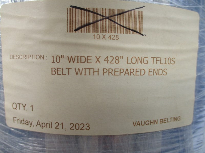 VAUGHN BELTING TFL10S 10"X428" NSMP