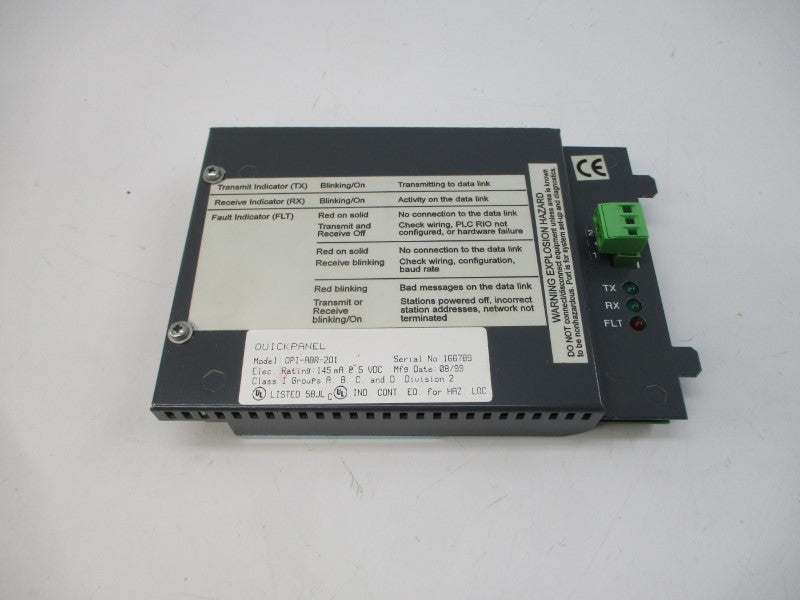 QUICK PANEL QPI-ABR-201 5VDC NSMP