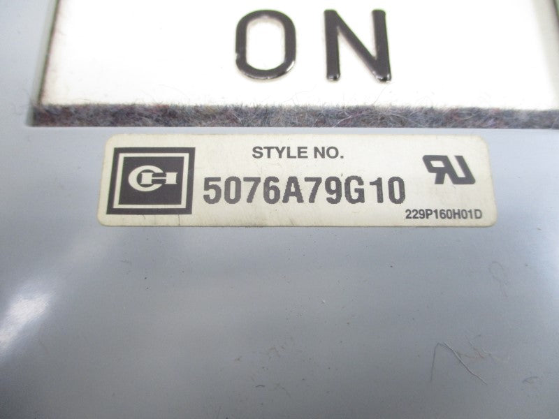 CUTLER HAMMER CMCU400KD 5076A79G10 NSMP