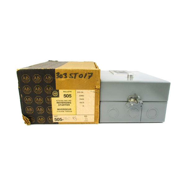 ALLEN BRADLEY 505-TAXD-93 SER. B 600V 9A (BR/YL) NSMP