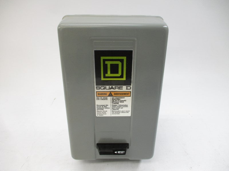 SQUARE D 8536SCG3V02S SER. A 110/120V NSMP