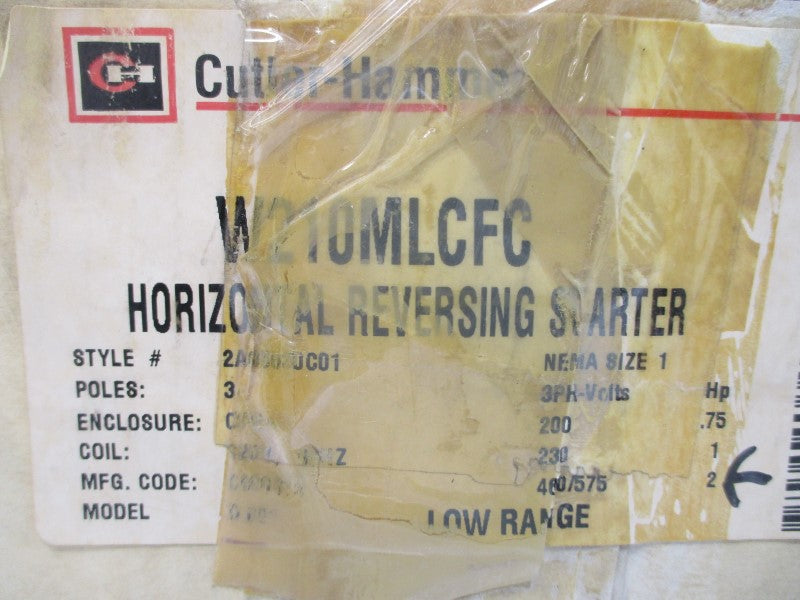 CUTLER HAMMER W210MLCFC 2A96630C01 120V 0.51-3.8A NSMP