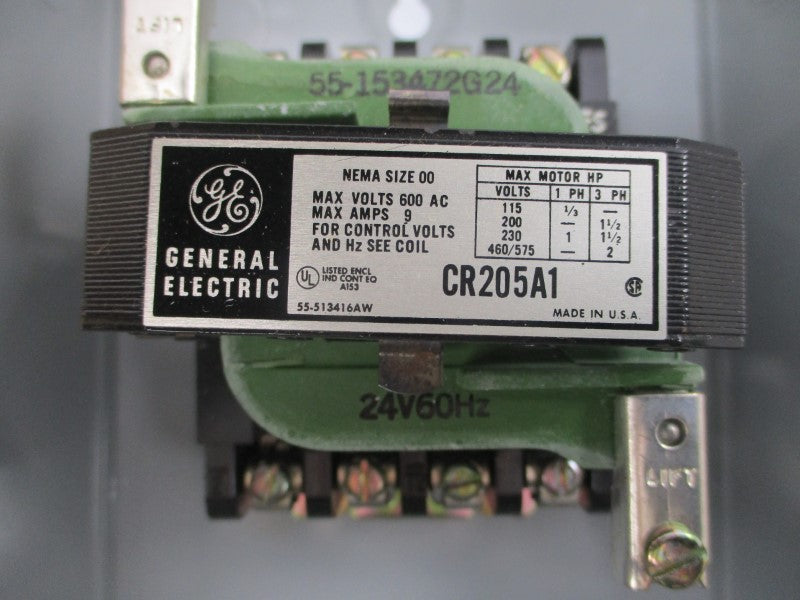 GENERAL ELECTRIC CR205A124 24V 9A NSMP