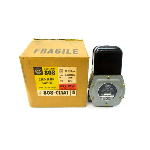 ALLEN BRADLEY 808-CL1A1 SER. D 110/120V (BR/YL) NSMP