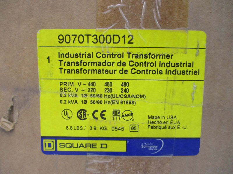 SQUARE D 9070T300D12 240/480V NSMP