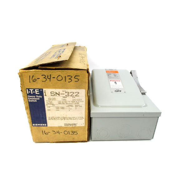 SIEMENS SN-322 240VAC 60A NSMP