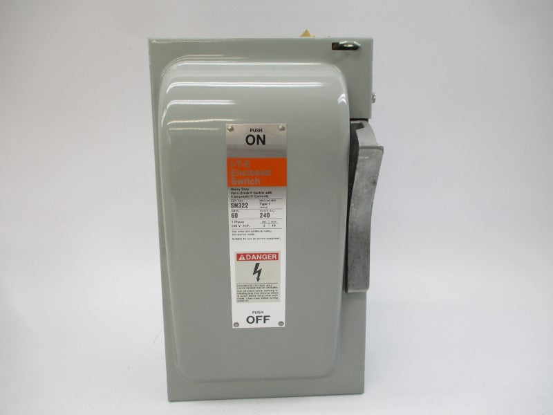 SIEMENS SN-322 240VAC 60A NSMP