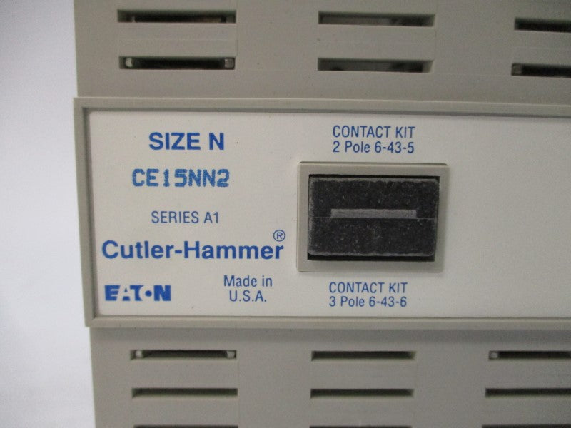 CUTLER HAMMER CE15NN2A SER. A1 110/120V 140A NSMP