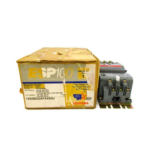 FURNAS 14DSB32AFX455U SER. B 110/120VAC 0.75-3A NSMP
