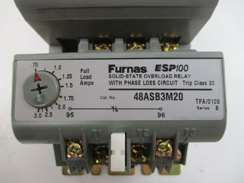 FURNAS 14DSB32AFX455U SER. B 110/120VAC 0.75-3A NSMP