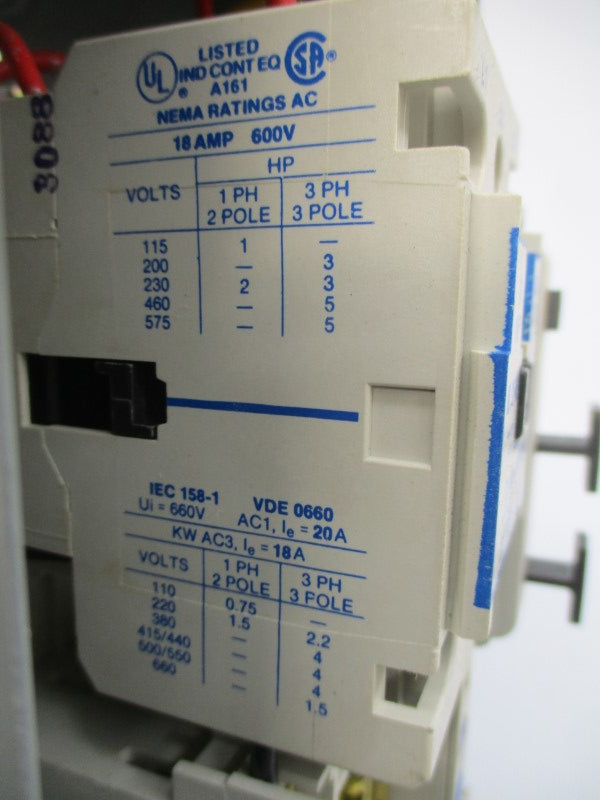 EATON AN16BN0 SER. A1 W/ C799AG11 SER. A1 600VAC 18A NSNP