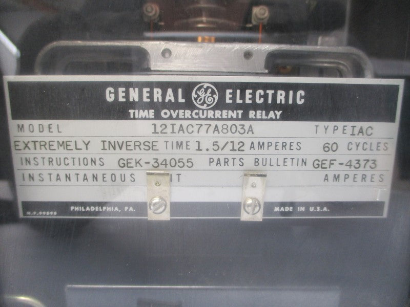 GENERAL ELECTRIC 12IAC77A803A 1.5/12A NSNP