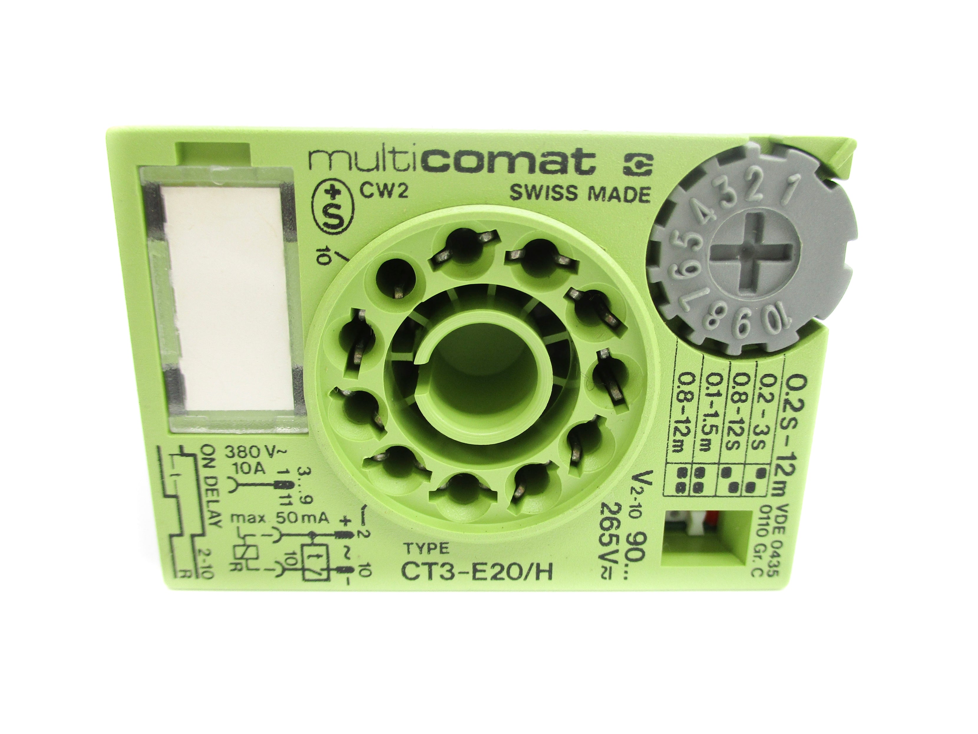 MULTICOMAT CT3-E20/H 10A 380V NSNP
