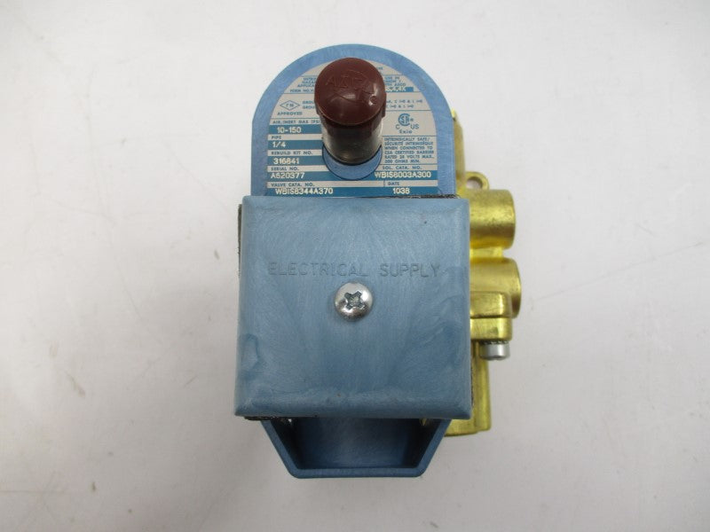 ASCO WBIS8344A370 24VDC 10-150PSI 1/4" NSMP