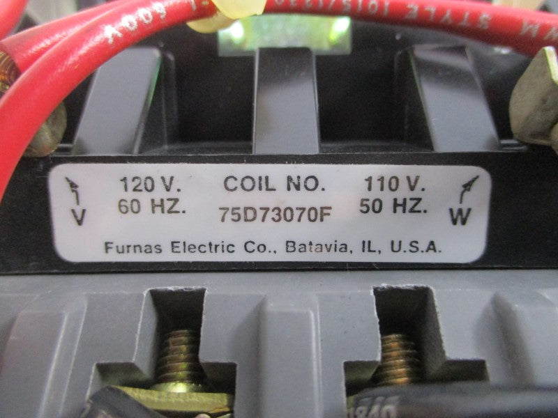 FURNAS 22CSD32AF SER. B 110/120VAC 2.5-10A NSMP