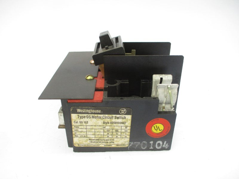 WESTINGHOUSE DS162 626B100G07 600VAC 30A NSMP