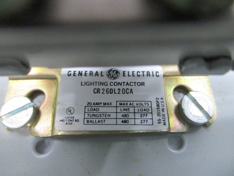 GENERAL ELECTRIC CR260L21CA36 277V 20A NSMP