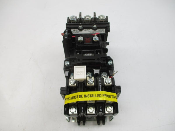 ALLEN BRADLEY 500F-BOD930 SER. C 110/115-120V 27A (BR/WH) NSMP