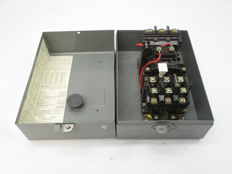 ALLEN BRADLEY 509-BAD SER. B 110/115-120V 27A (AS PICTURED) UNMP