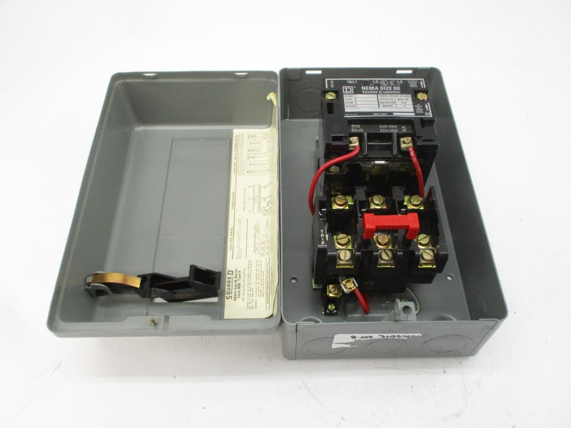 SQUARE D 8536SAG12SV02 SER. B 110/120V UNMP