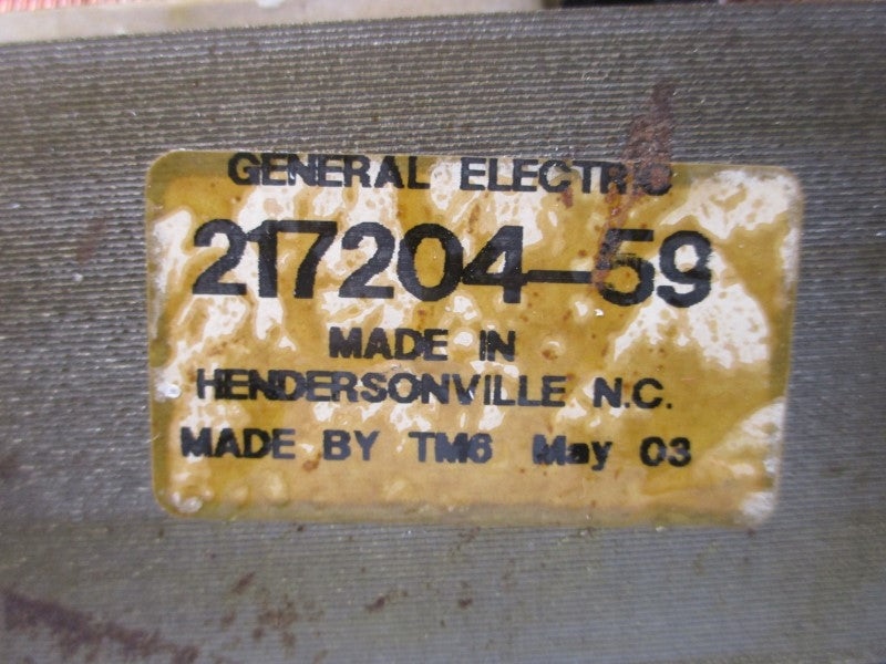 GENERAL ELECTRIC 217204-59 NSNP