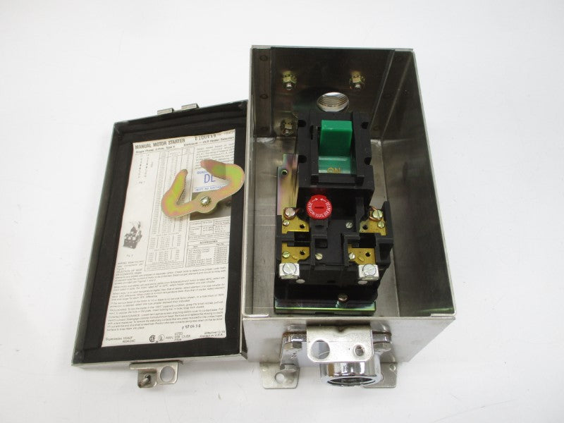 CUTLER HAMMER B100W1B 2606D83G10 120/240V NSMP