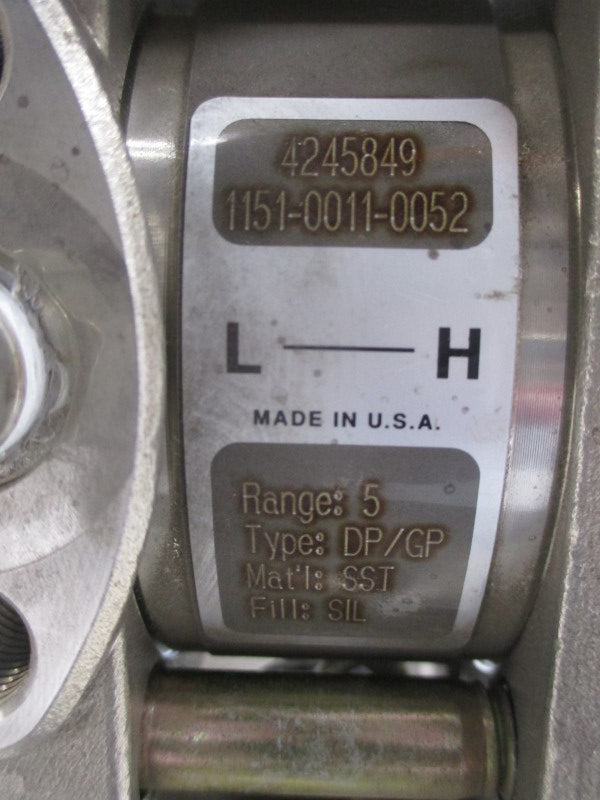 ROSEMOUNT 1151LT5SA0H22DM1 45VDC 720PSI NSNP