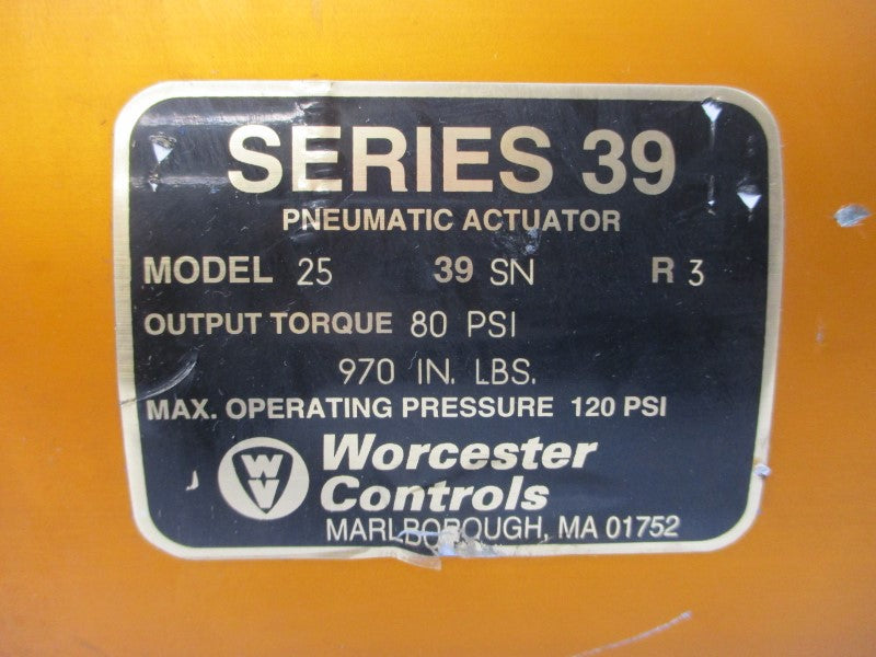 WORCESTER CONTROLS 2539SNR3 120PSI UNMP