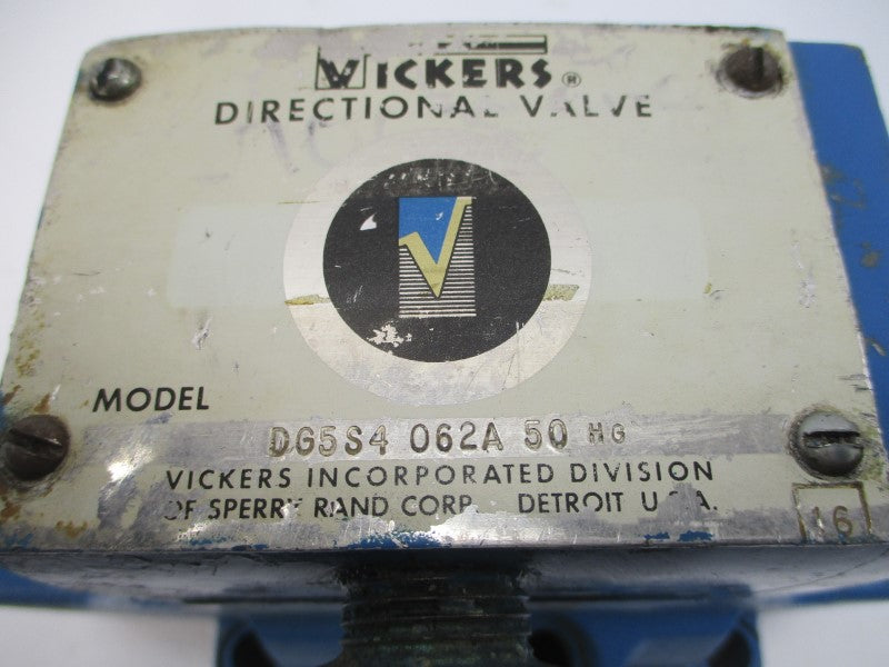 VICKERS DG5S4062A50HG UNMP