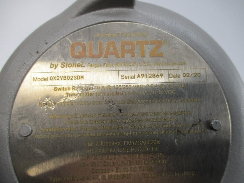 JAMESBURY VPVL300SR4/5BD 4A3600XTB2 125/250VAC 10A 2000PSI 1-1/2" NSNP