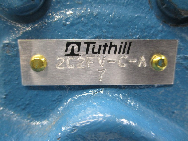 TUTHILL 2C2FV-C-A7 W/ BALDOR NP1OF2 208-220/440V 2.9-2.8/1.4A NSNP